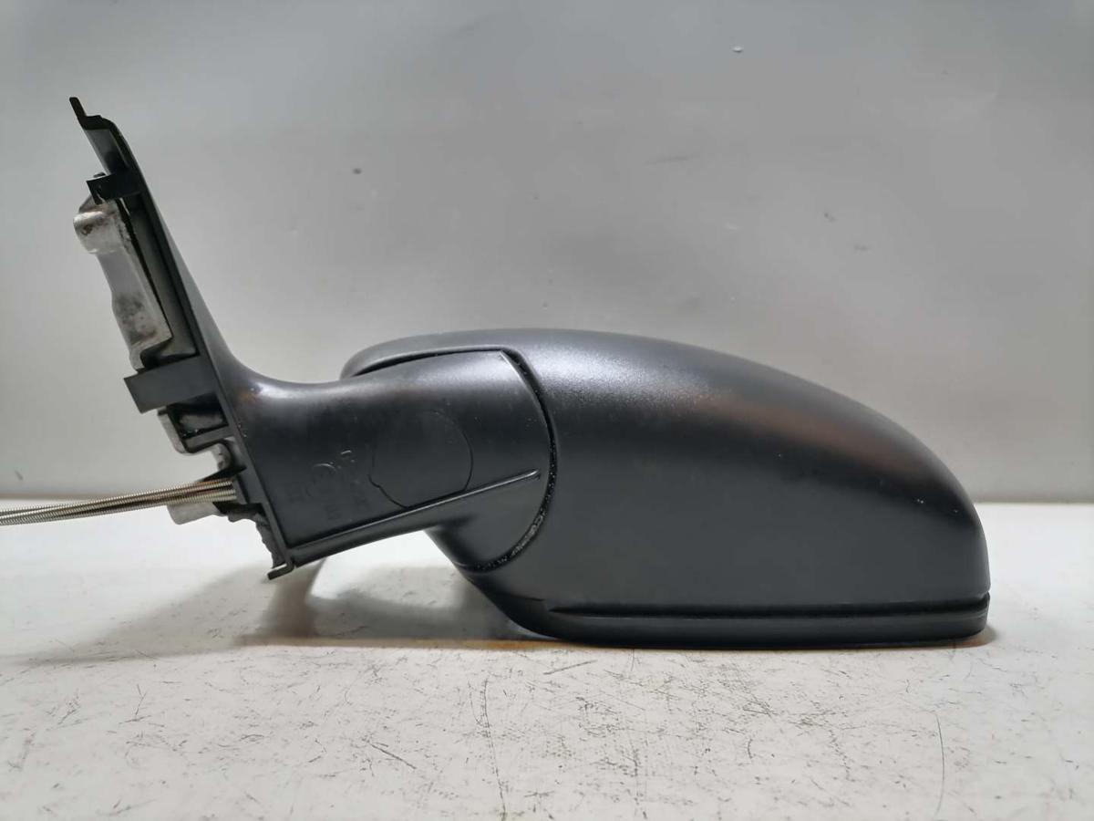 Skoda Fabia 2 original Au&szlig;enspiegel links manuell verstellbar 9153 Anthracite grey Bj.2009